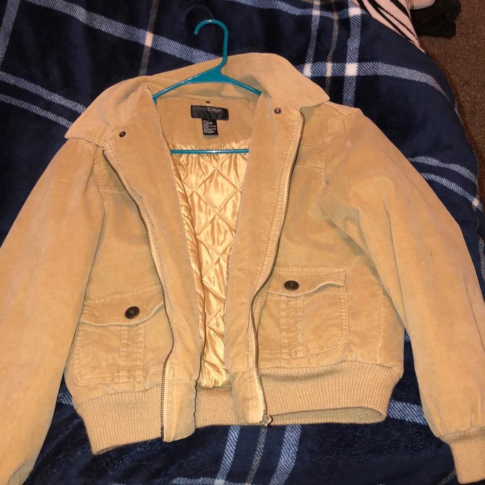 Tan , very thick jacket